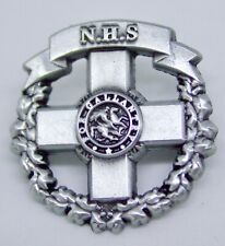 NHS George cross lapel pin badge, National health service. picture