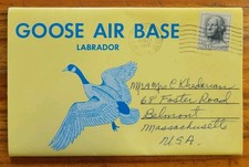 1967 Goose Air Base Postcard Folder Labrador Vintage CFB Canada Forces picture