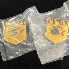 1984 Olympic Pin Lot Beer Company Summer Bud Light Michelob 1” picture