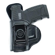Maxx Carry IWB Leather Gun Holster Compatible with Glock 43, 43X 9mm picture