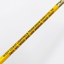 c1970s Los Angeles, CA West Coast Lighting & Trade Show Advertising Pencil CA G2 picture