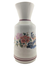 Vintage Japanese Kutani Kaga Satsuma Porcelain Sake Bottle Tokkuri Birds Botan picture