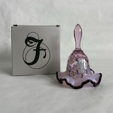 Fenton Limited Edition Glass Bell #108/1500 - Painted G. Owens, Frances Burton picture