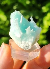Vibrant Blue Aragonite with Acicular Crystals & UV – Wenshan Mine, Yunnan, China picture