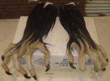 INCREDIBLY SCARCE DEATH STUDIOS THE HOWLING WEREWOLF HANDS ORIGINAL OWNER picture