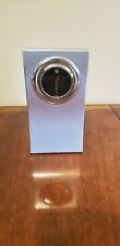 Movado Spinning Museum Dial in Brushed Stainless Steel Stand Desk Clock picture