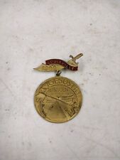 Antique Louisville 1909 Freemason Masonic Shriner Brass Enamel Pin Lincoln NE picture