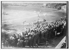 Honolulu Hawaii Keio University Japan Baseball Game 1900s Crowded Stadium picture