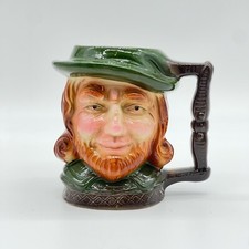 Vintage The Irishman Toby Face Figural Mug Tankard Beer Stein 5.5” Tall Japan picture