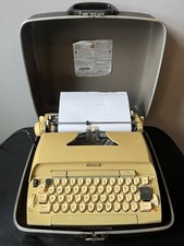 Vintage RARE 1960s Sears Smith-Corona Electric Portable Typewriter TESTED & WORK picture