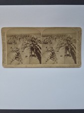 1900 Stereoview Boer War Royal Munster Fusiliers Honey Nest Kloof Underwood picture