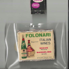 vintage FOLONARI SUPERIOR ITALIAN WINES RUFFINO CHIANTI matchbook picture