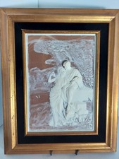 Coralay Classics Incolay  Cultured Stone Wall Plaque -Greek Lovers-13