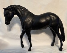Breyer Horse #64 Black Foundation Stallion Matte Mustang 1970s Vintage 8
