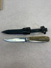 Visage Puma Werk  Original Germany Hendarbeit Hunting Knife Solingen N3591 picture