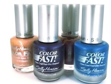 Sally Hansen Color Fast vintage nail polish HTF 90s vtg speed stripes - Choose picture