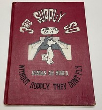 1971-74 3rd Supply Squadron Kunsan AB Korea USAF Vietnam Era Unit Photo Book picture