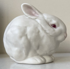 Antique 1962 Cybis  MR. SNOWBALL  Porcelain Bunny  Figurine EXCELLENT picture
