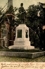 Soldiers Monument, Westfield, Mass. Postcard picture