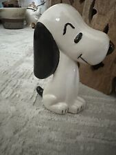 1968 Vintage Handmade Nicely Hand painted Snoopy Ceramic Figurine 7.25