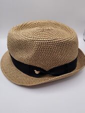 NEW Walt Disney World Brown Mickey Mouse Fedora Hat Cap USA picture