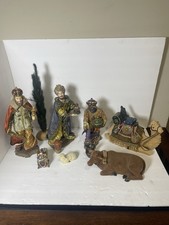 Kirkland Signature Nativity Large 562001 Costco Set Hand Painted Incomplete picture