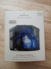 NIB HIS MASTER'S BIDDING 2010 Hallmark Magic Keepsake Ornament Star Wars ESB picture