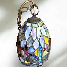 Tiffany Style Hanginghead Dragonfly Stained Glass Lamp picture