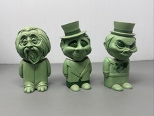 Vtg Haunted Mansion Hitchhiking Ghost Bobblehead GLOW Disneyland Set 3 Tombstone picture