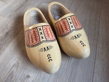 Vintage Dutch Clogs VV Geel Holland picture