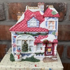CHERISHED TEDDIES 352667 Our Cherished Neighbearhood Christmas House (1998) NIB picture