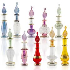 CraftsOfEgypt Genie Blown Glass Miniature Perfume Bottles for Perfumes & Esse... picture