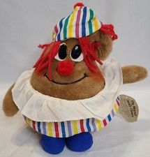 NEW Vintage 1984 The Morsel Family Clown Nestle P Nutty Plush Toy WITH TAGS picture