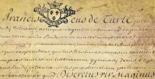 GRANT OF TITLE OF THE UNIVERSITY TOULOUSE TO MAGÍ ENRICH. PARCHMENT. FRANCE.1737 picture
