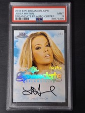 2016 Benchwarmers Dreamgirls - Jesse Hinton Dreamdate Auto Copper 3/3 - PSA 9 picture
