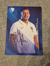 VfL Bochum, Peter Greiber, autograph card, football picture
