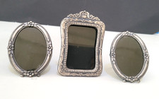 3 Vintage Miniature Picture Frames picture