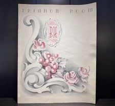 Original Beverly Hills Supper Country Club Trianon Room Menu Newport Kentucky KY picture