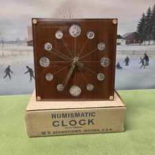 Marion Kay numismatic clock model 72 