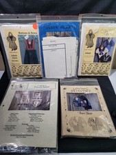 Vintage Lot Of Sewing Chartpacks- Country Patriot, Loving Stitches, Buttons +++ picture