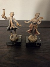 Rare Depose Italy Figurines on Carrara Marble. picture