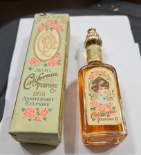 Vintage 1976 Avon California Perfume Co Anniversary Keepsake Cotillion Cologne B picture