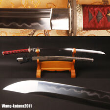 Clay Tempered T10 Katana Unokubitsukuri Japanese Samurai Sword Rayskin OX Horn picture