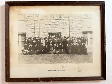 Antique Photo Philathea Class 1923 Women Bible Class ~10x15