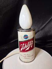 Vintage Schlitz Beer Can Lamp light conversion  1962 picture