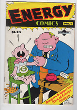 Energy Comics #1 Underground Comics R Crumb 1st Print Comix VG Low Grade  picture