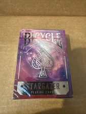 Bicycle Stargazer Playing Cards Galaxy Space Theme Made in USA picture