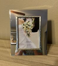 Silver Frame For Wedding Anniversary Photo By Lenox 5 X 7 Inch Photo Devotion picture