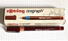 Rare Vintage rOtring Isograph 0.13mm Beige Micronorm Style Art. 151 013 Germany picture