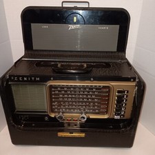 Vintage Zenith Trans Oceanic Wave Magnet Tube Radio Model Y600 picture